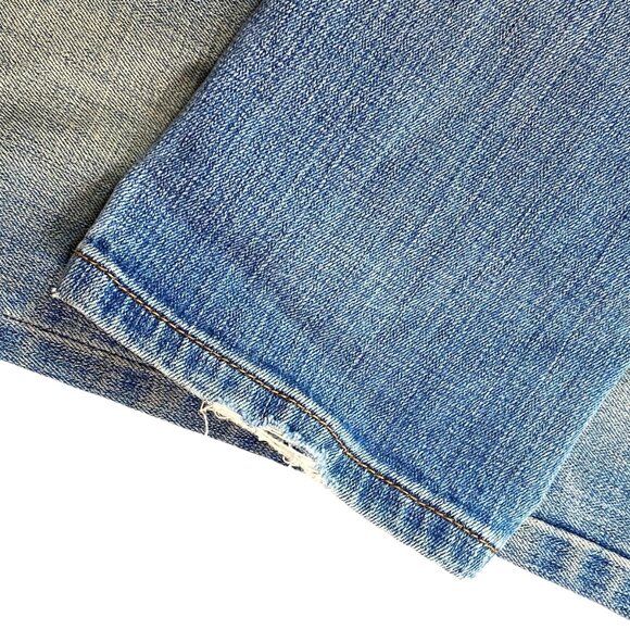 Levi's Mid Rise Straight 552 Blue Jeans Sz 2M  31x32" #99S - Picture 6 of 10